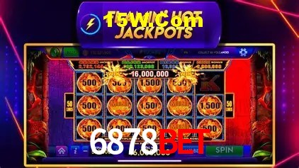 Slots com jackpots e giros grátis na 6878Bet